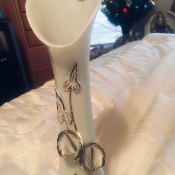 Vintage Gerald Tettau Vase Porcelain Bavaria 11x11 - Picture 3 of 6